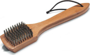 WEBER ΞΥΛΙΝΗ ΒΟΥΡΤΣΑ 46cm ΜΕ ΤΡΙΧΕΣ ΑΠΟ ΑΤΣΑΛΙ 6464 - Μέχρι εξαντλήσεως των αποθεμάτων