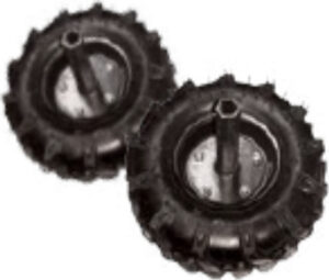 Σετ Φουσκωτών Τροχών για Σκαπτικό Loncin 600