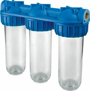 Atlas Filtri Senior Plus Triplex 3P BFO SX TS 1" Συσκευή Φίλτρου Νερού Κάτω Πάγκου / Κεντρ Παρoχής